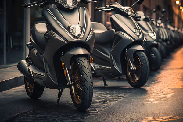 Električni motociklistični slog, ki ga favorizirajo mladi