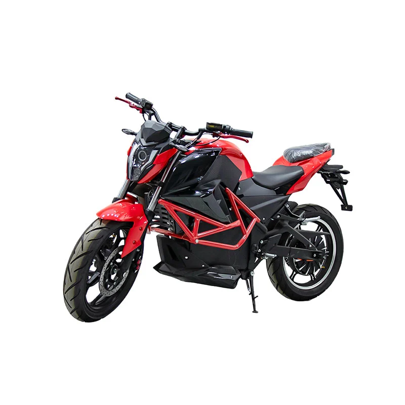 Električni motocik iz ceste s 17 -palčnim motociklom